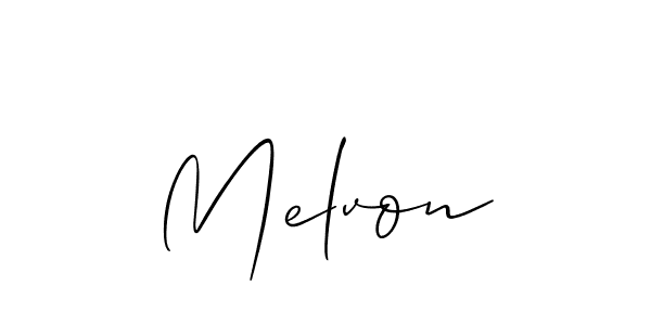 You can use this online signature creator to create a handwritten signature for the name Melvon. This is the best online autograph maker. Melvon signature style 2 images and pictures png
