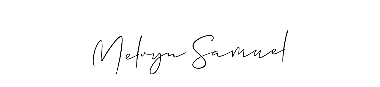 Check out images of Autograph of Melvyn Samuel name. Actor Melvyn Samuel Signature Style. Allison_Script is a professional sign style online. Melvyn Samuel signature style 2 images and pictures png