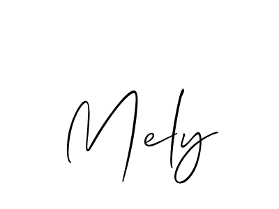 if you are searching for the best signature style for your name Mely. so please give up your signature search. here we have designed multiple signature styles  using Allison_Script. Mely signature style 2 images and pictures png