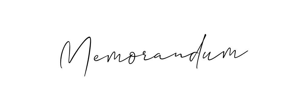 How to Draw Memorandum signature style? Allison_Script is a latest design signature styles for name Memorandum. Memorandum signature style 2 images and pictures png