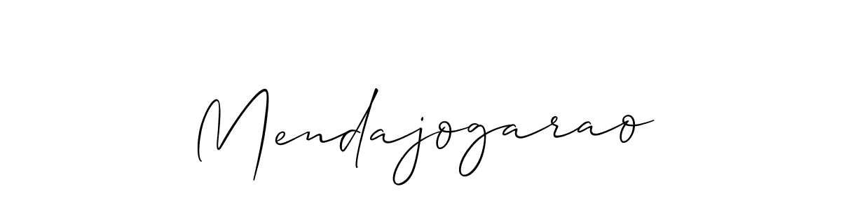 Mendajogarao stylish signature style. Best Handwritten Sign (Allison_Script) for my name. Handwritten Signature Collection Ideas for my name Mendajogarao. Mendajogarao signature style 2 images and pictures png