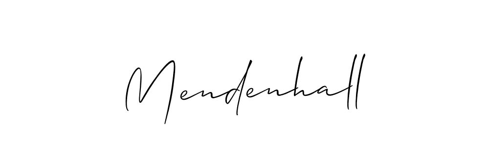 How to Draw Mendenhall signature style? Allison_Script is a latest design signature styles for name Mendenhall. Mendenhall signature style 2 images and pictures png