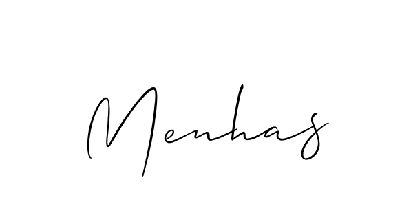 The best way (Allison_Script) to make a short signature is to pick only two or three words in your name. The name Menhas include a total of six letters. For converting this name. Menhas signature style 2 images and pictures png