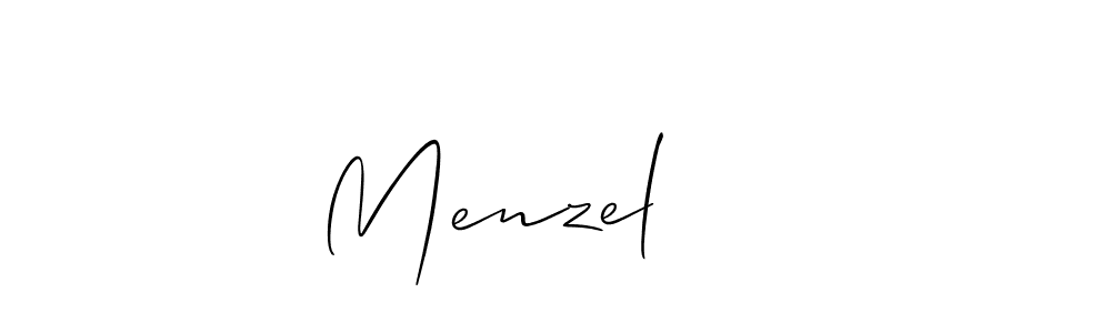 Make a beautiful signature design for name Menzel    . Use this online signature maker to create a handwritten signature for free. Menzel     signature style 2 images and pictures png