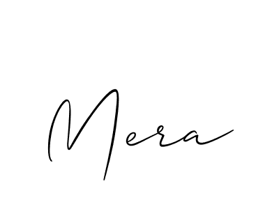 Make a short Mera signature style. Manage your documents anywhere anytime using Allison_Script. Create and add eSignatures, submit forms, share and send files easily. Mera signature style 2 images and pictures png