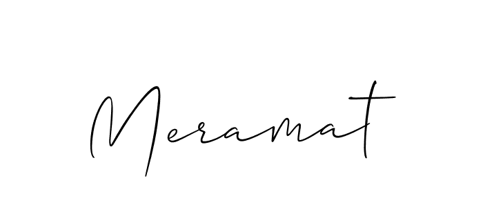 You can use this online signature creator to create a handwritten signature for the name Meramat. This is the best online autograph maker. Meramat signature style 2 images and pictures png