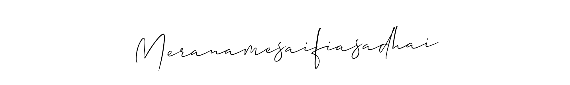 See photos of Meranamesaifiasadhai official signature by Spectra . Check more albums & portfolios. Read reviews & check more about Allison_Script font. Meranamesaifiasadhai signature style 2 images and pictures png