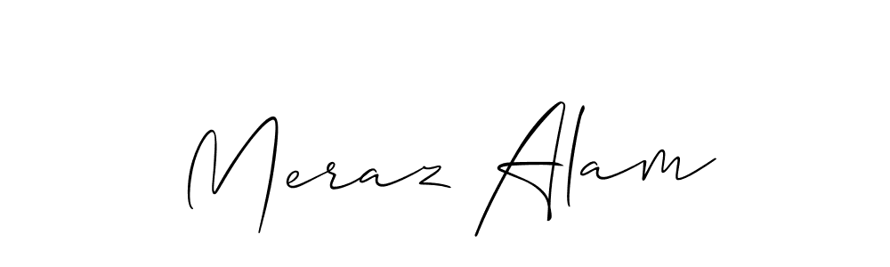 if you are searching for the best signature style for your name Meraz Alam. so please give up your signature search. here we have designed multiple signature styles  using Allison_Script. Meraz Alam signature style 2 images and pictures png