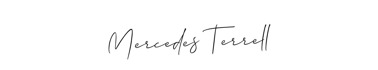 See photos of Mercedes Terrell official signature by Spectra . Check more albums & portfolios. Read reviews & check more about Allison_Script font. Mercedes Terrell signature style 2 images and pictures png