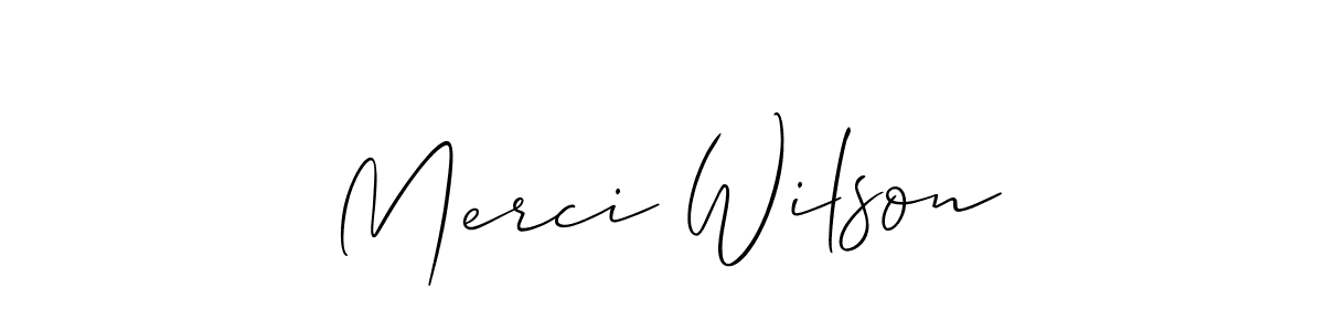 See photos of Merci Wilson official signature by Spectra . Check more albums & portfolios. Read reviews & check more about Allison_Script font. Merci Wilson signature style 2 images and pictures png