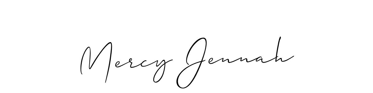 Make a beautiful signature design for name Mercy Jennah. Use this online signature maker to create a handwritten signature for free. Mercy Jennah signature style 2 images and pictures png