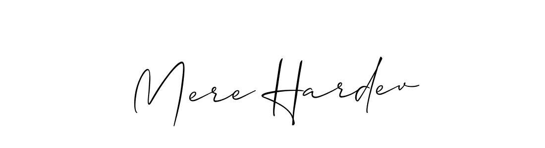 Here are the top 10 professional signature styles for the name Mere Hardev. These are the best autograph styles you can use for your name. Mere Hardev signature style 2 images and pictures png