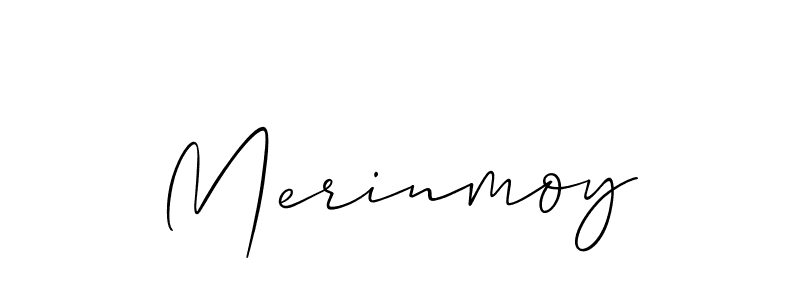 if you are searching for the best signature style for your name Merinmoy. so please give up your signature search. here we have designed multiple signature styles  using Allison_Script. Merinmoy signature style 2 images and pictures png