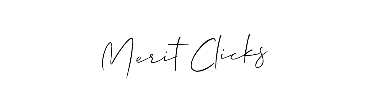 Make a beautiful signature design for name Merit Clicks. Use this online signature maker to create a handwritten signature for free. Merit Clicks signature style 2 images and pictures png