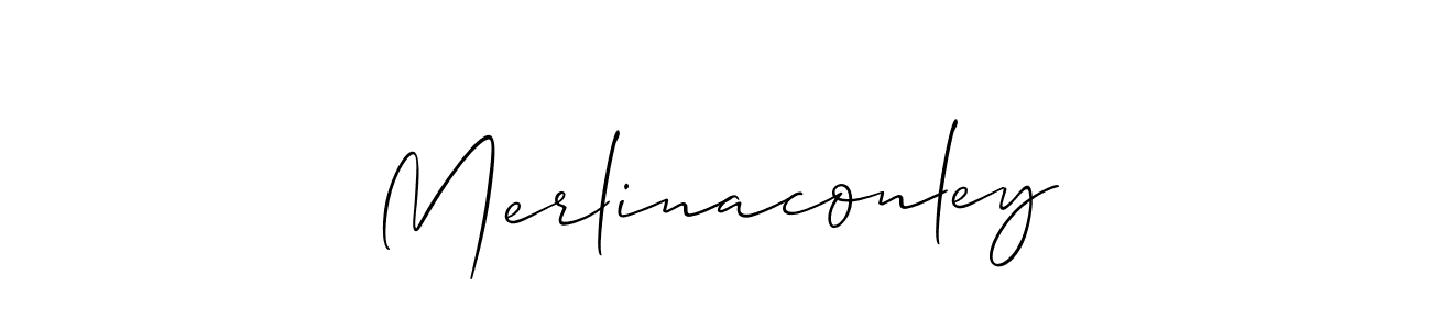 Also You can easily find your signature by using the search form. We will create Merlinaconley name handwritten signature images for you free of cost using Allison_Script sign style. Merlinaconley signature style 2 images and pictures png