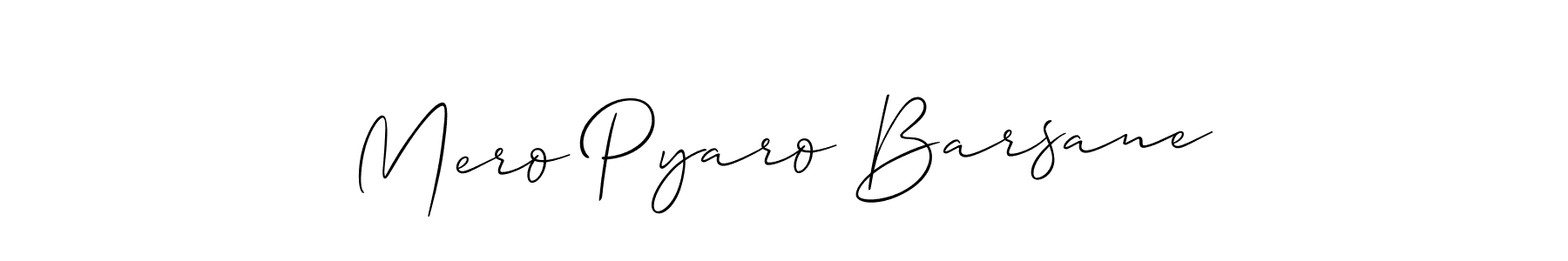 Best and Professional Signature Style for Mero Pyaro Barsane. Allison_Script Best Signature Style Collection. Mero Pyaro Barsane signature style 2 images and pictures png