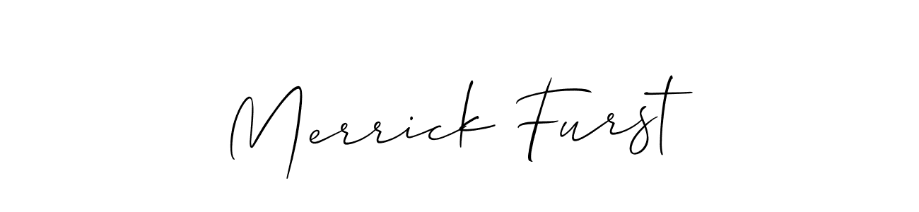 Similarly Allison_Script is the best handwritten signature design. Signature creator online .You can use it as an online autograph creator for name Merrick Furst. Merrick Furst signature style 2 images and pictures png