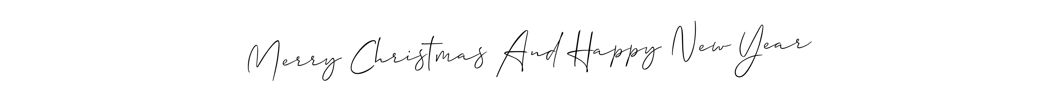 Check out images of Autograph of Merry Christmas And Happy New Year name. Actor Merry Christmas And Happy New Year Signature Style. Allison_Script is a professional sign style online. Merry Christmas And Happy New Year signature style 2 images and pictures png