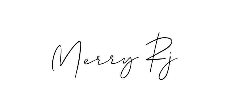 Make a beautiful signature design for name Merry Rj. Use this online signature maker to create a handwritten signature for free. Merry Rj signature style 2 images and pictures png