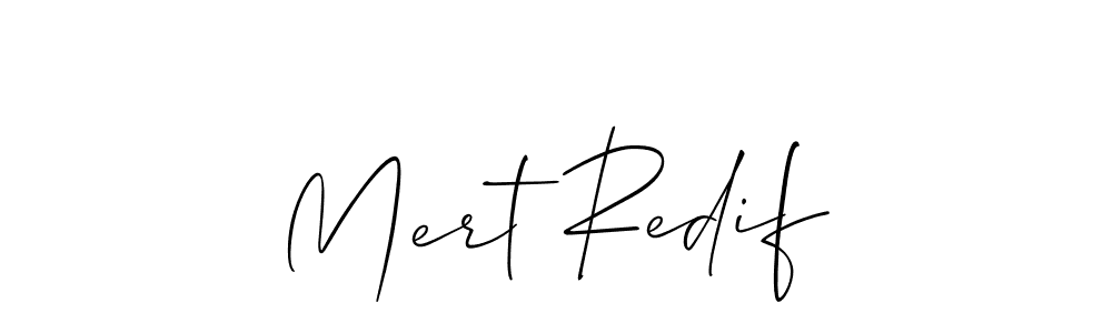 See photos of Mert Redif official signature by Spectra . Check more albums & portfolios. Read reviews & check more about Allison_Script font. Mert Redif signature style 2 images and pictures png