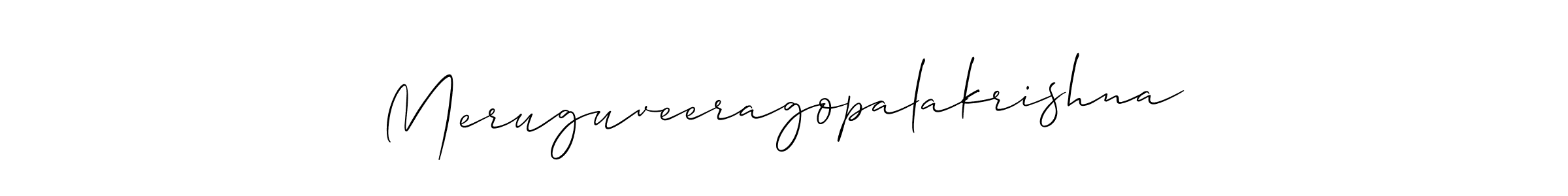 Once you've used our free online signature maker to create your best signature Allison_Script style, it's time to enjoy all of the benefits that Meruguveeragopalakrishna name signing documents. Meruguveeragopalakrishna signature style 2 images and pictures png