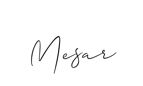 Also You can easily find your signature by using the search form. We will create Mesar name handwritten signature images for you free of cost using Allison_Script sign style. Mesar signature style 2 images and pictures png