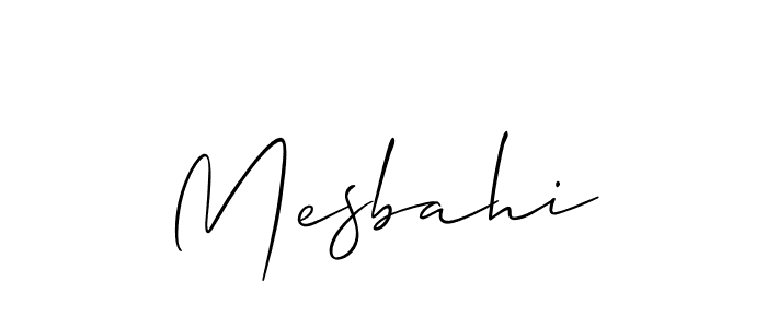 How to Draw Mesbahi signature style? Allison_Script is a latest design signature styles for name Mesbahi. Mesbahi signature style 2 images and pictures png