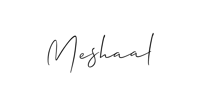 Make a beautiful signature design for name Meshaal. Use this online signature maker to create a handwritten signature for free. Meshaal signature style 2 images and pictures png