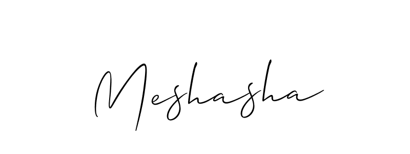 Similarly Allison_Script is the best handwritten signature design. Signature creator online .You can use it as an online autograph creator for name Meshasha. Meshasha signature style 2 images and pictures png