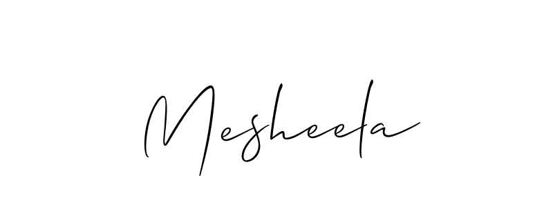 Make a beautiful signature design for name Mesheela. Use this online signature maker to create a handwritten signature for free. Mesheela signature style 2 images and pictures png