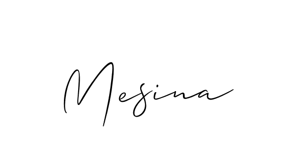 Make a beautiful signature design for name Mesina. Use this online signature maker to create a handwritten signature for free. Mesina signature style 2 images and pictures png