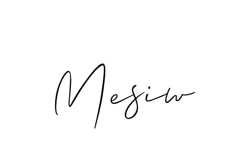 This is the best signature style for the Mesiw name. Also you like these signature font (Allison_Script). Mix name signature. Mesiw signature style 2 images and pictures png