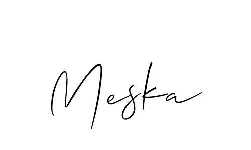 Here are the top 10 professional signature styles for the name Meska. These are the best autograph styles you can use for your name. Meska signature style 2 images and pictures png