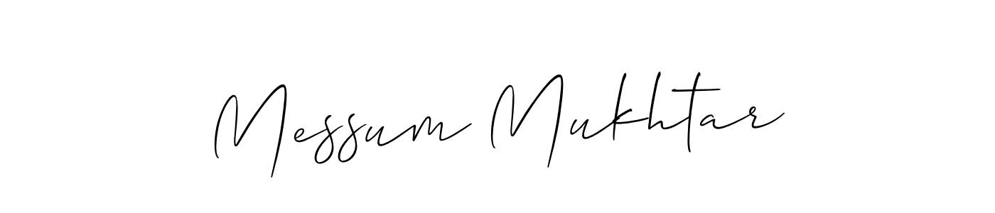 This is the best signature style for the Messum Mukhtar name. Also you like these signature font (Allison_Script). Mix name signature. Messum Mukhtar signature style 2 images and pictures png