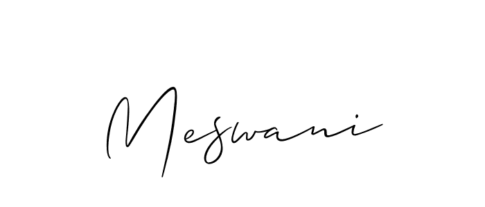 Here are the top 10 professional signature styles for the name Meswani. These are the best autograph styles you can use for your name. Meswani signature style 2 images and pictures png