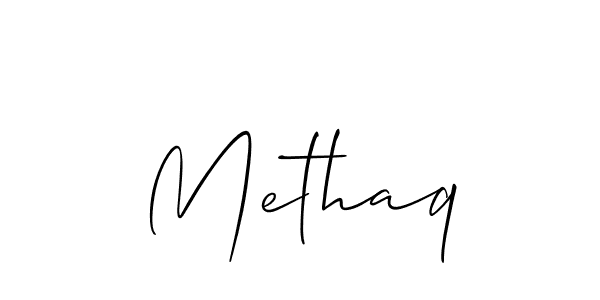 Once you've used our free online signature maker to create your best signature Allison_Script style, it's time to enjoy all of the benefits that Methaq name signing documents. Methaq signature style 2 images and pictures png