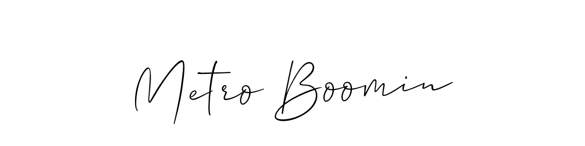 Make a beautiful signature design for name Metro Boomin. Use this online signature maker to create a handwritten signature for free. Metro Boomin signature style 2 images and pictures png