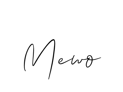 Make a beautiful signature design for name Mewo. Use this online signature maker to create a handwritten signature for free. Mewo signature style 2 images and pictures png