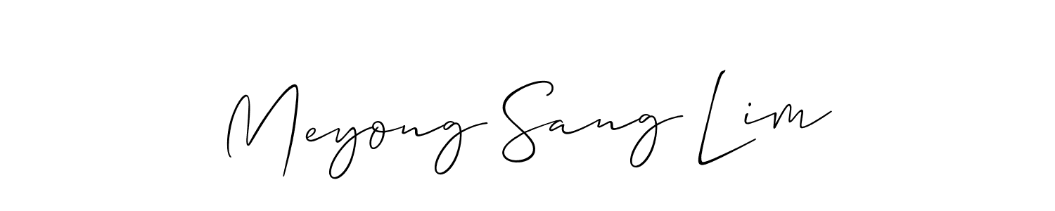 Here are the top 10 professional signature styles for the name Meyong Sang Lim. These are the best autograph styles you can use for your name. Meyong Sang Lim signature style 2 images and pictures png