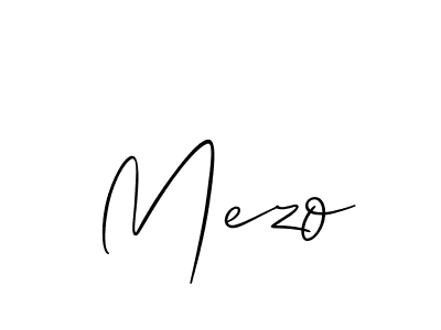 Best and Professional Signature Style for Mezo. Allison_Script Best Signature Style Collection. Mezo signature style 2 images and pictures png