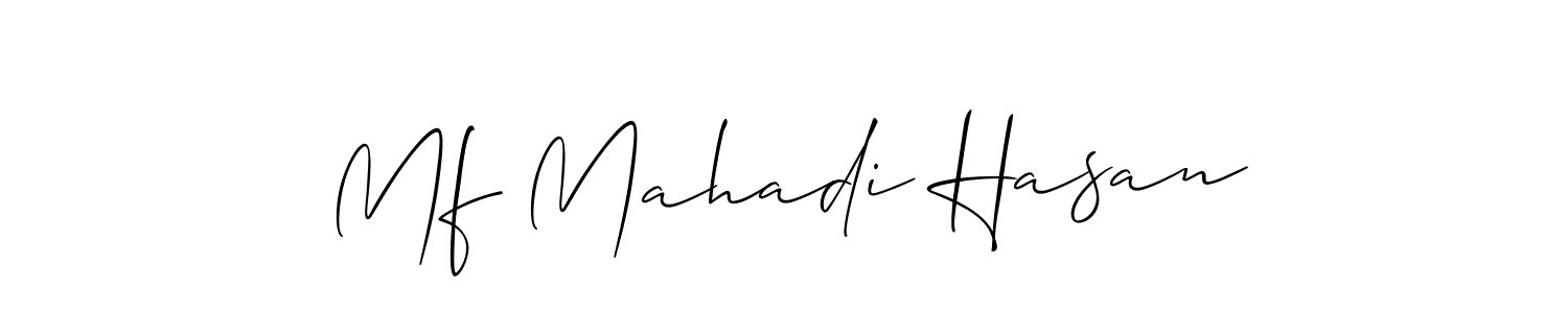 Check out images of Autograph of Mf Mahadi Hasan name. Actor Mf Mahadi Hasan Signature Style. Allison_Script is a professional sign style online. Mf Mahadi Hasan signature style 2 images and pictures png