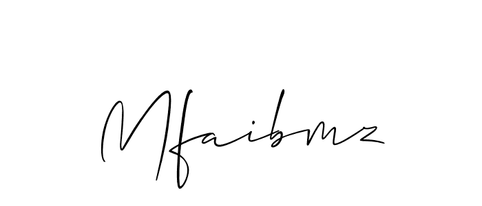 Design your own signature with our free online signature maker. With this signature software, you can create a handwritten (Allison_Script) signature for name Mfaibmz. Mfaibmz signature style 2 images and pictures png