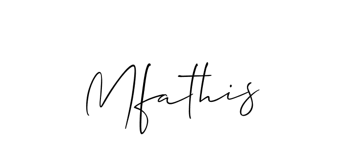 You can use this online signature creator to create a handwritten signature for the name Mfathis. This is the best online autograph maker. Mfathis signature style 2 images and pictures png