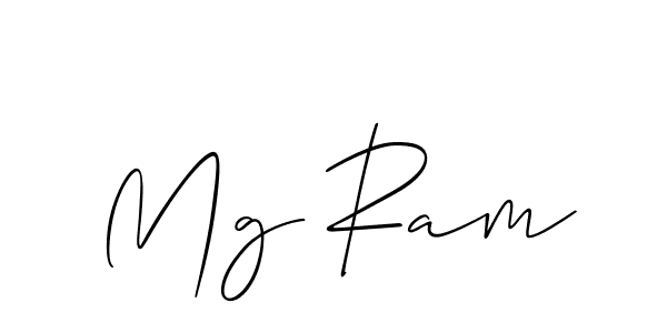 Check out images of Autograph of Mg Ram name. Actor Mg Ram Signature Style. Allison_Script is a professional sign style online. Mg Ram signature style 2 images and pictures png