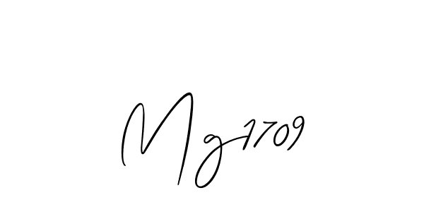 Also we have Mg1709 name is the best signature style. Create professional handwritten signature collection using Allison_Script autograph style. Mg1709 signature style 2 images and pictures png