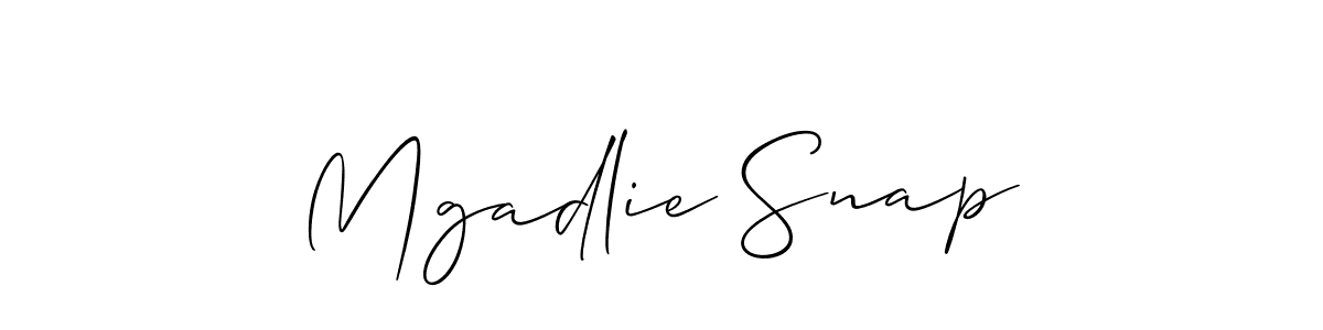 See photos of Mgadlie Snap official signature by Spectra . Check more albums & portfolios. Read reviews & check more about Allison_Script font. Mgadlie Snap signature style 2 images and pictures png