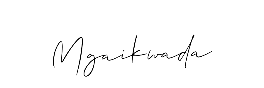 if you are searching for the best signature style for your name Mgaikwada. so please give up your signature search. here we have designed multiple signature styles  using Allison_Script. Mgaikwada signature style 2 images and pictures png