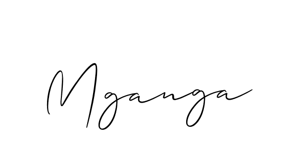 Make a beautiful signature design for name Mganga. Use this online signature maker to create a handwritten signature for free. Mganga signature style 2 images and pictures png