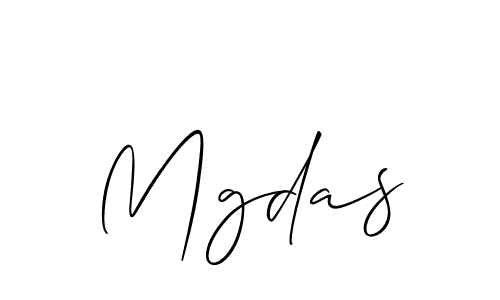 Make a beautiful signature design for name Mgdas. Use this online signature maker to create a handwritten signature for free. Mgdas signature style 2 images and pictures png