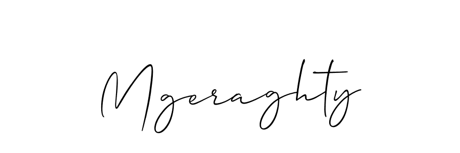 Also we have Mgeraghty name is the best signature style. Create professional handwritten signature collection using Allison_Script autograph style. Mgeraghty signature style 2 images and pictures png